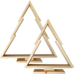 Елка декоративная Четыре Солнца S+L деревянные