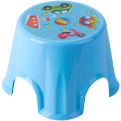 Табурет-подставка Эльфпласт Пенек с рисунком / EP163