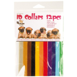 Набор ошейников Show Tech 4Pups ID Collars 12 pcs / 944PU001