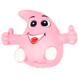 Игрушка для животных Duvo Plus Веселая капля / 400034/pink