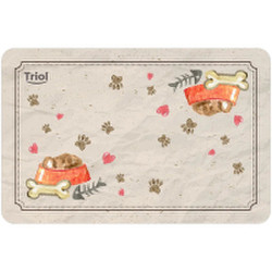Коврик под миску Triol Косточки / 30211008