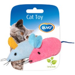 Игрушка для животных Duvo Plus Две мышки / 1717019/DV