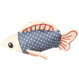 Игрушка для кошек Duvo Plus Рыбка Ретро / 12095/DV