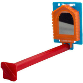 Жердочка для птиц Бриллиант С зеркалом / 33300514