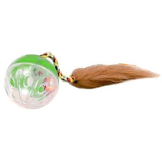 Игрушка для кошек Beeztees Мяч с мышкой и бубенчиком / 419842