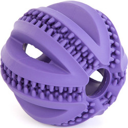 Игрушка для собак SkyRus Мячик комбинированный / 145039/purple