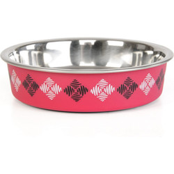 Миска для животных ZooZooZoo Ромбы SWT-6001-260/rhomb