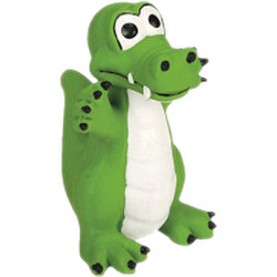 Игрушка для собак Beeztees Латексный зеленый крокодил / 620820