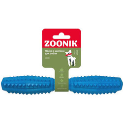Игрушка для собак ZOONIK Палка литая с шипами / 164193-09