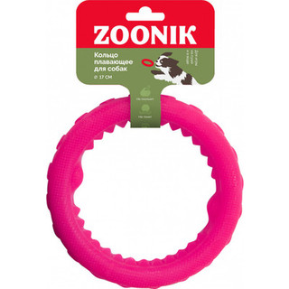 Игрушка для собак ZOONIK Кольцо плавающее / 164112-12