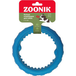 Игрушка для собак ZOONIK Кольцо плавающее / 164112-09