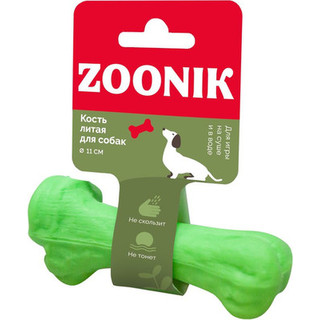 Игрушка для собак ZOONIK Кость литая / 164161-36