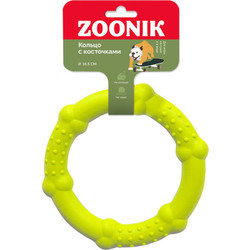 Игрушка для собак ZOONIK Кольцо с косточками / 164168-35