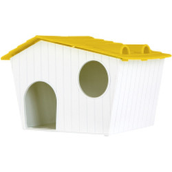 Домик для клетки Voltrega 0315945/yellow