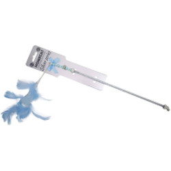 Игрушка для кошек Homecat Silver Series Дразнилка Удочка из перьев / 78416