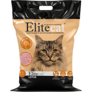 Наполнитель для туалета EliteCat Tofu Lotus растительный / 6058/EC