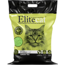 Наполнитель для туалета EliteCat Tofu Green Tea растительный 6010/EC