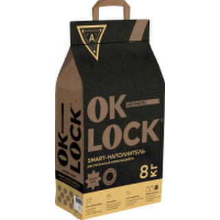 Наполнитель для туалета Ok-Lock Кофе комкующийся