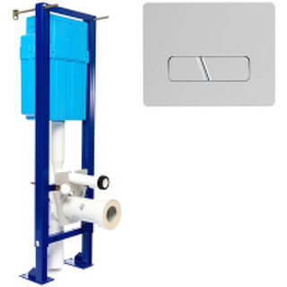 Инсталляция для унитаза Siamp Bcu Ingenio с панелью Cut